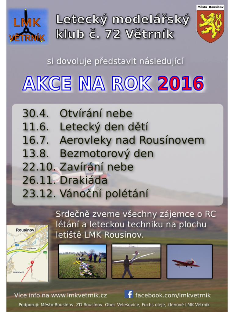 Planovane akce 2016